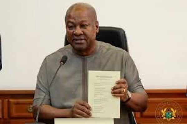President John Dramani Mahama yesterday assented to the 24-Hour Economy Authority Bill