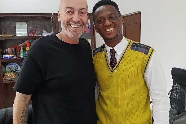 DorHob CEO Meets Forewin Ghana Country Director to Explore Strategic Technology Partnership.